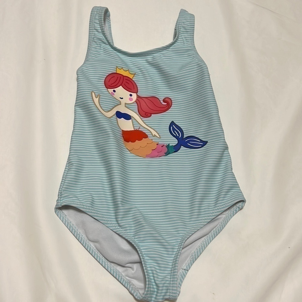 SWEET Pineapple Mermaid One Piece Swimsuit size 4T